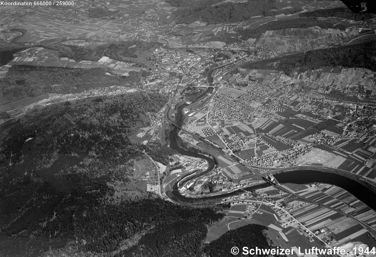 Wettingen - Baden anno 1944